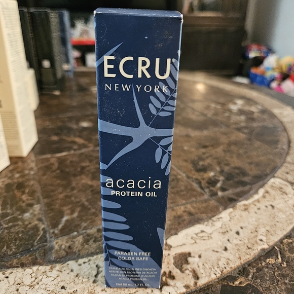 Ecru New York Prestige Hair Care Acacia Protein Oil 1.7 Oz UNISEX NWT - Picture 2 of 3